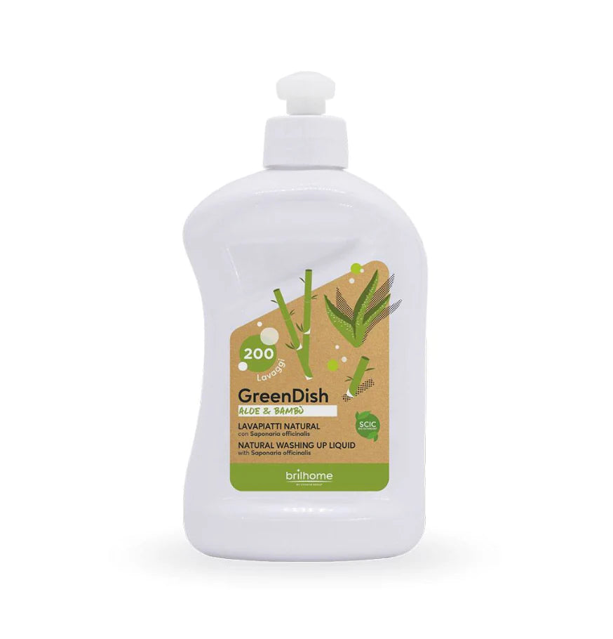 GREENDISH „ALOE VERA & BAMBUS“ (MIT ECHTEM SEIFENKRAUT)