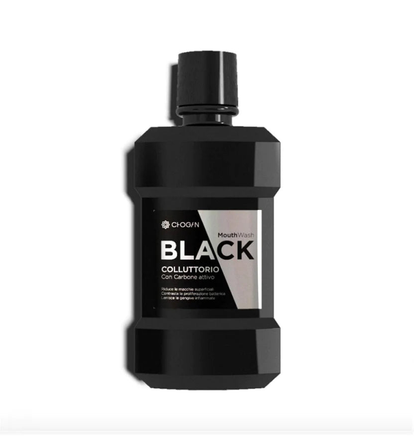 BLACK AKTIVKOHLE-MUNDSPÜLUNG – REISEGRÖSSE (80 ML)